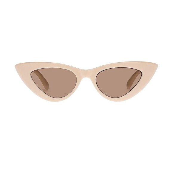 Le Specs Hypnosis Sunglasses in Ivory New Womens Sunnies - Picture 1 of 13